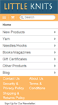 Mobile Screenshot of littleknits.com